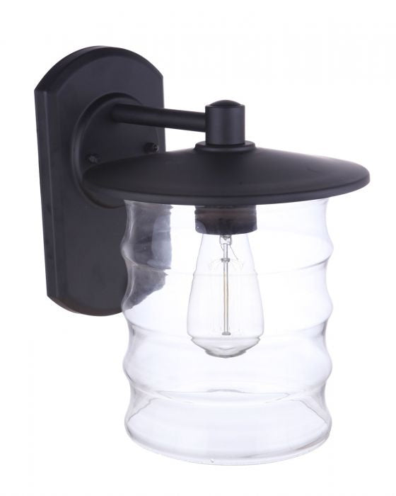 Craftmade ZA3624-MN One Light Outdoor Wall Mount, Midnight
