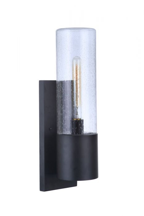 Craftmade ZA3900-MN-LED One Light Outdoor Wall Mount, Midnight