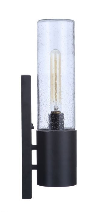 Craftmade ZA3900-MN-LED One Light Outdoor Wall Mount, Midnight