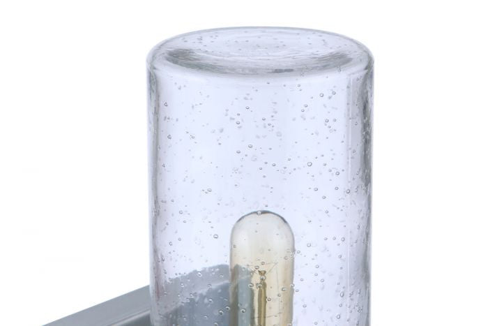 Craftmade ZA3910-SA-LED One Light Outdoor Wall Mount, Satin Aluminum