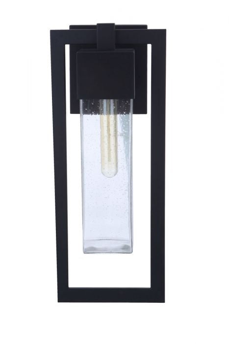Craftmade ZA4004-MN One Light Outdoor Wall Mount, Midnight