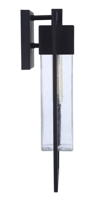 Craftmade ZA4004-MN One Light Outdoor Wall Mount, Midnight