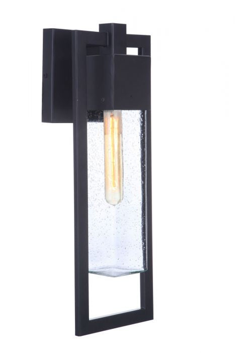 Craftmade ZA4014-MN One Light Outdoor Wall Mount, Midnight