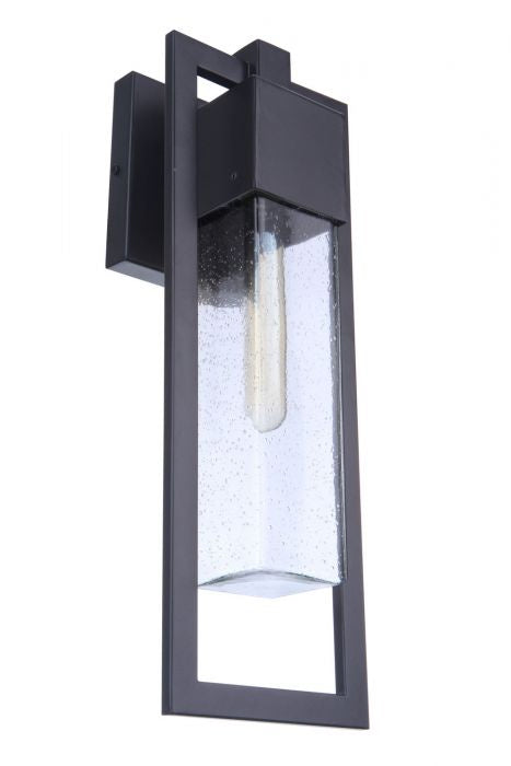 Craftmade ZA4014-MN One Light Outdoor Wall Mount, Midnight