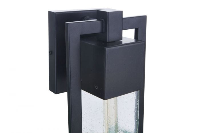 Craftmade ZA4014-MN One Light Outdoor Wall Mount, Midnight
