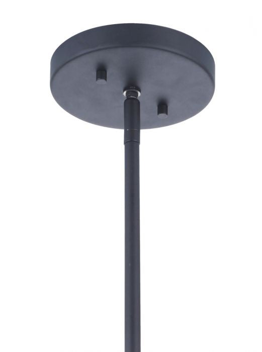 Craftmade ZA4021-MN One Light Outdoor Pendant, Midnight
