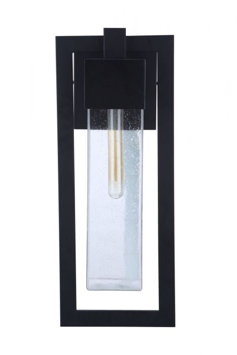 Craftmade ZA4024-MN One Light Outdoor Wall Mount, Midnight