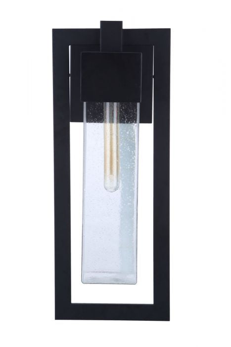 Craftmade ZA4024-MN One Light Outdoor Wall Mount, Midnight