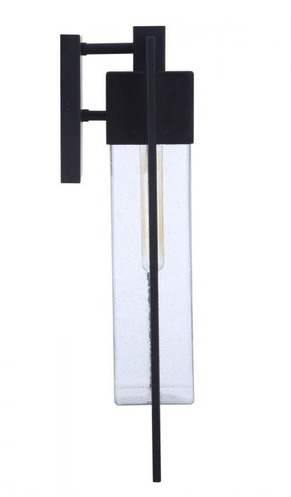 Craftmade ZA4024-MN One Light Outdoor Wall Mount, Midnight