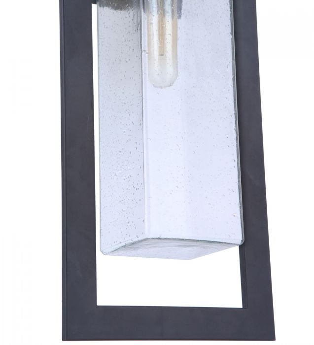 Craftmade ZA4024-MN One Light Outdoor Wall Mount, Midnight