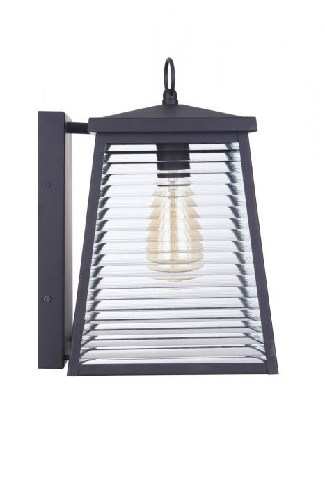 Craftmade ZA4104-MN One Light Outdoor Wall Mount, Midnight