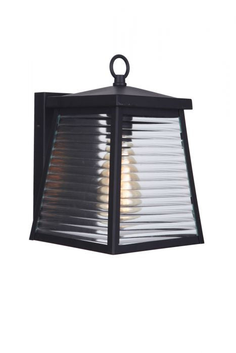 Craftmade ZA4104-MN One Light Outdoor Wall Mount, Midnight
