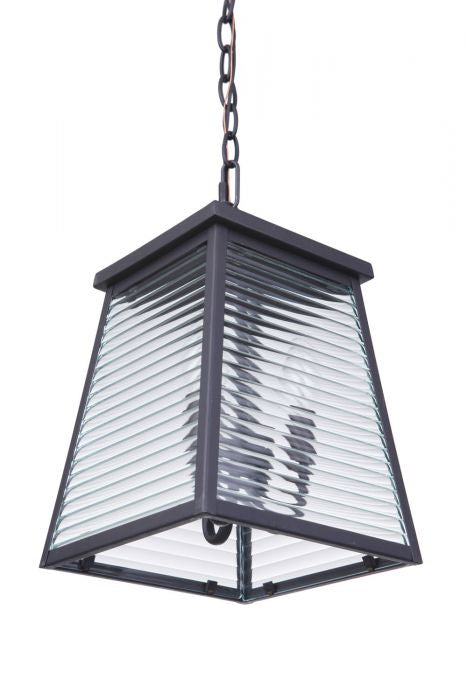 Craftmade ZA4111-MN Three Light Outdoor Pendant, Midnight