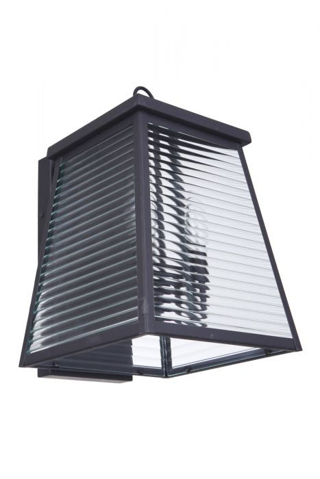 Craftmade ZA4114-MN Three Light Outdoor Wall Mount, Midnight