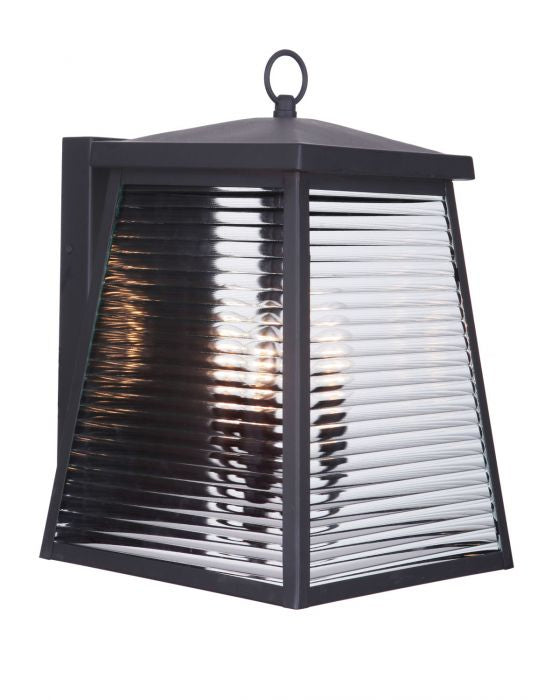 Craftmade ZA4124-MN Three Light Outdoor Wall Mount, Midnight
