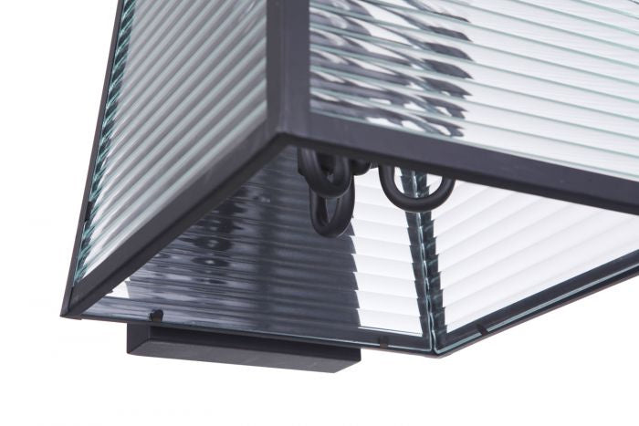Craftmade ZA4124-MN Three Light Outdoor Wall Mount, Midnight