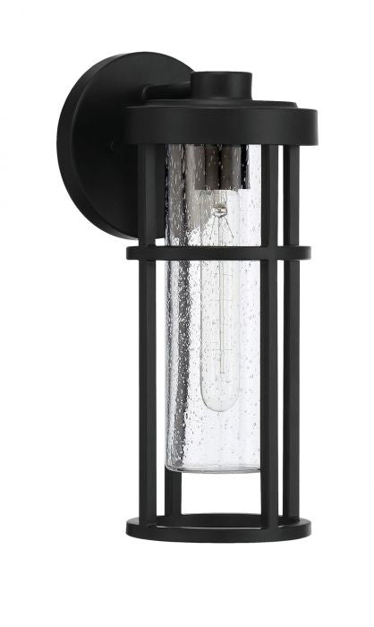 Craftmade ZA4204-MN One Light Outdoor Wall Mount, Midnight