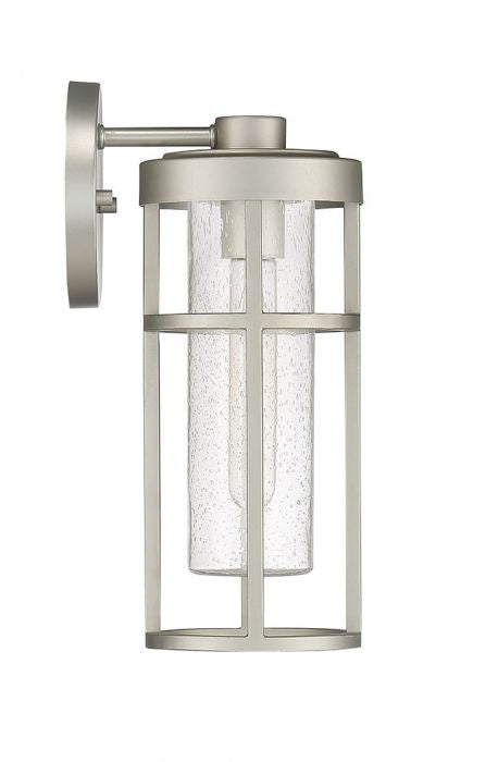 Craftmade ZA4204-SA One Light Outdoor Wall Mount, Satin Aluminum