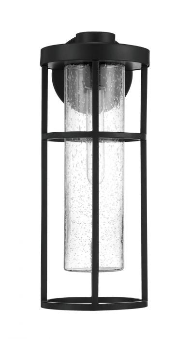 Craftmade ZA4214-MN One Light Outdoor Wall Mount, Midnight