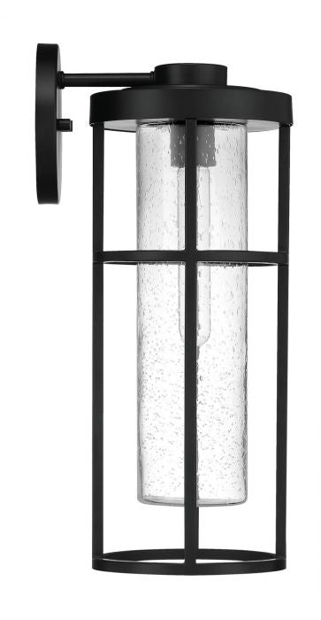 Craftmade ZA4214-MN One Light Outdoor Wall Mount, Midnight