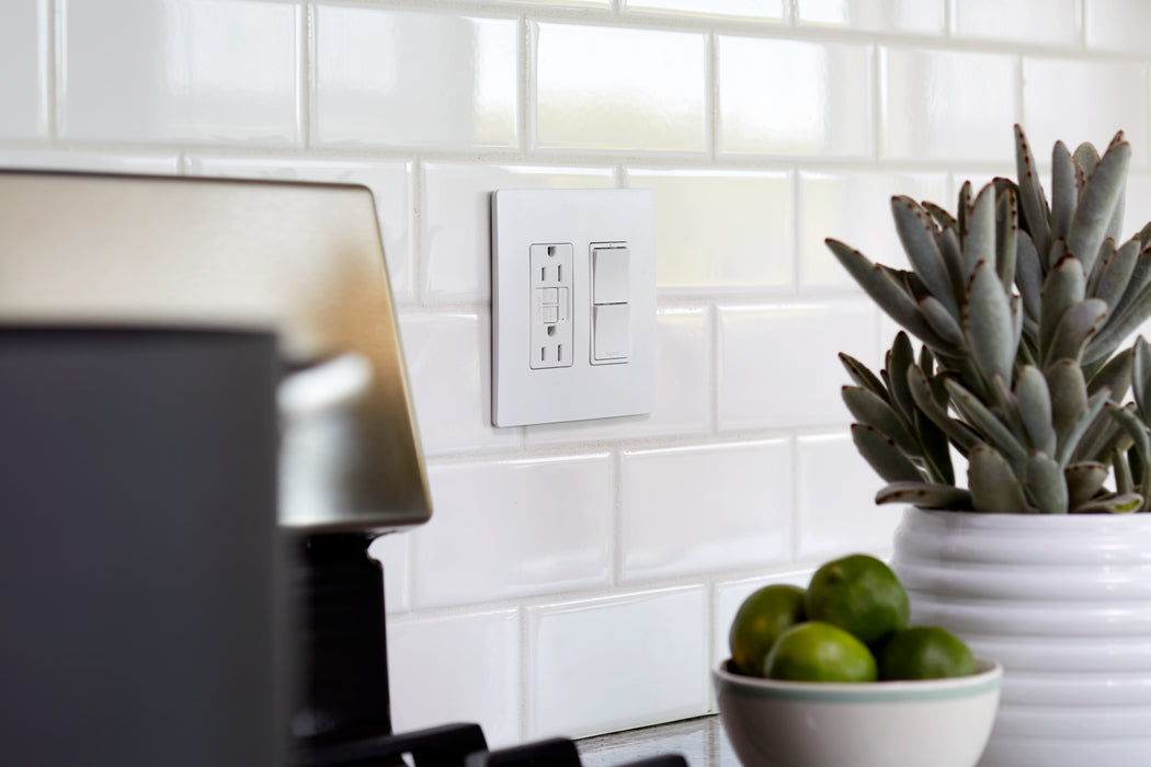 Legrand RCD33W Two Single-Pole/3-Way Switches, White