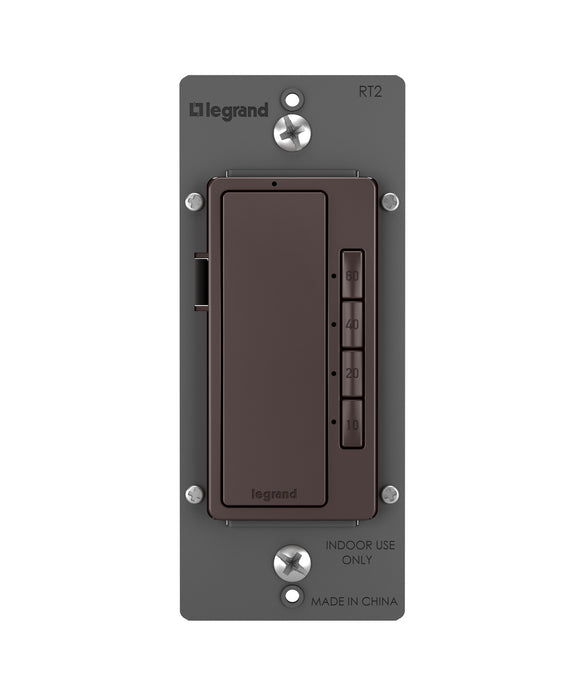 Legrand RT2DBCCV4 4-Button Timer, Dark Bronze