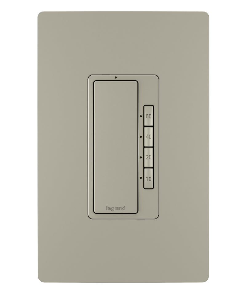 Legrand RT2NICCV4 4-Button Timer, Nickel