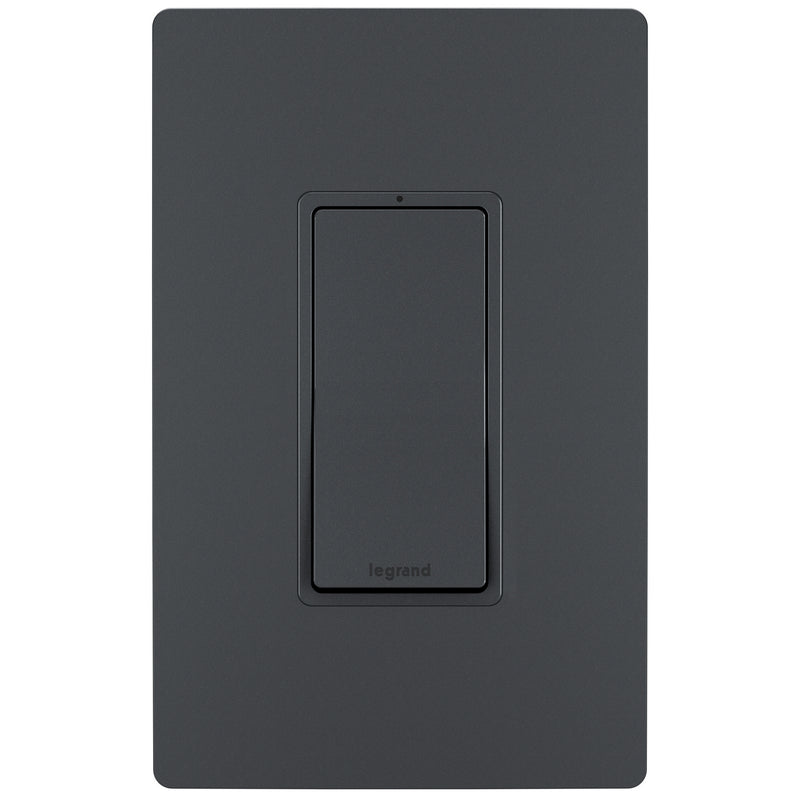 Legrand TM870GCC10 Single-Pole Switch, Graphite