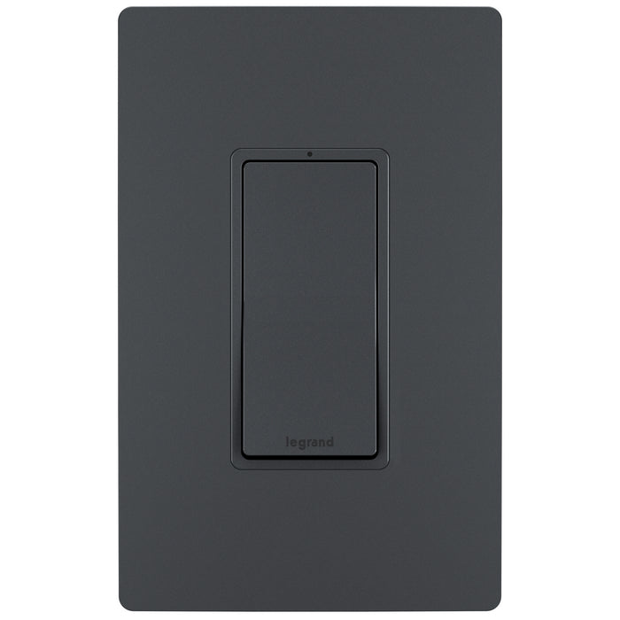 Legrand TM870GCC10 Single-Pole Switch, Graphite
