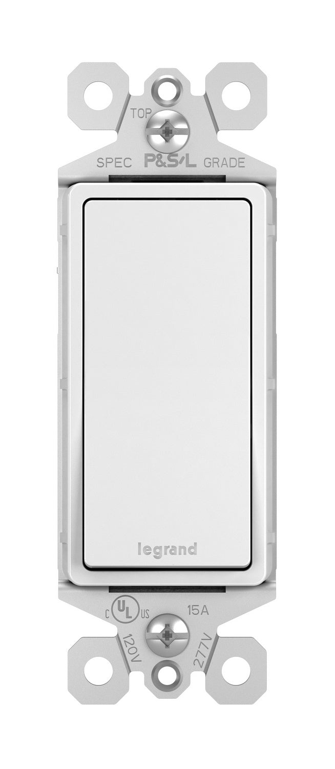 Legrand TM870W Single-Pole Switch, White