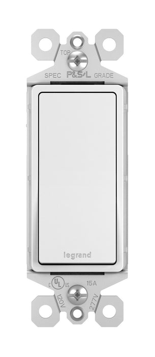 Legrand TM870W Single-Pole Switch, White