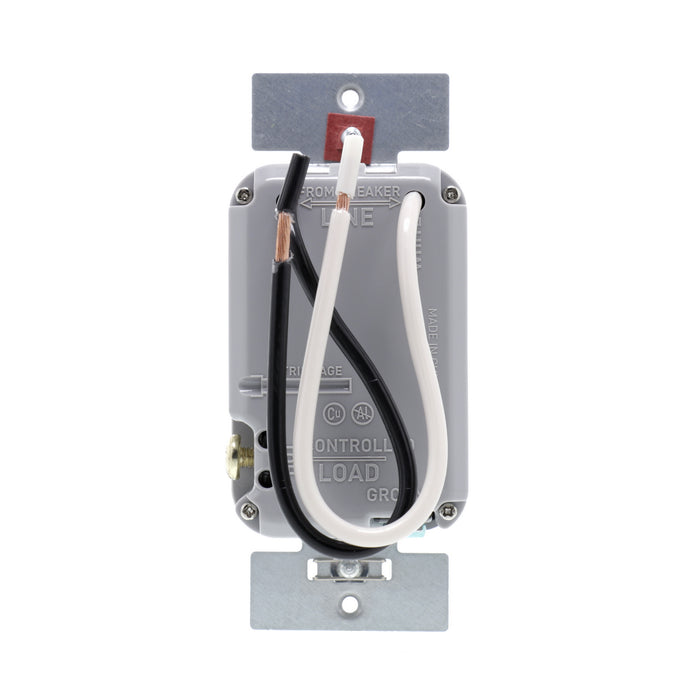 Legrand WWRR15NICCV2 Smart Outlet - Wi-Fi Finish, Nickel