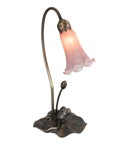 Meyda Tiffany 13692 One Light Accent Lamp, Antique Brass