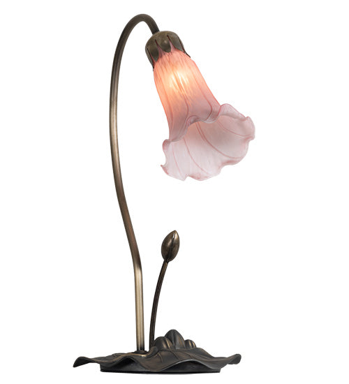 Meyda Tiffany 13692 One Light Accent Lamp, Antique Brass