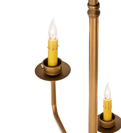 Meyda Tiffany 220461 LED Chandelier, Gold Metallic