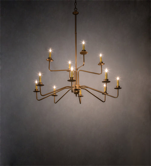 Meyda Tiffany 220461 LED Chandelier, Gold Metallic