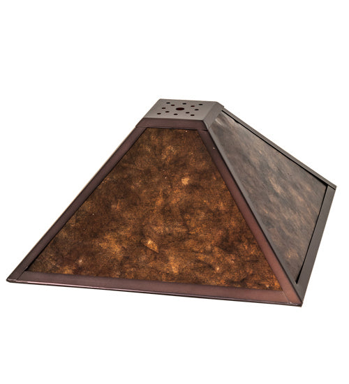 Meyda Tiffany 22620 Shade, Mahogany Bronze