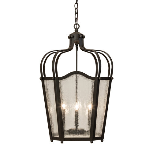 Meyda Tiffany 228423 Four Light Pendant, Oil Rubbed Bronze