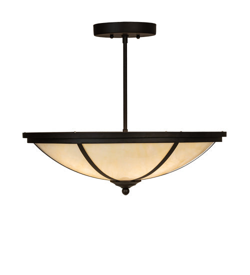 Meyda Tiffany 236171 Four Light Semi-Flushmount, Oil Rubbed Bronze