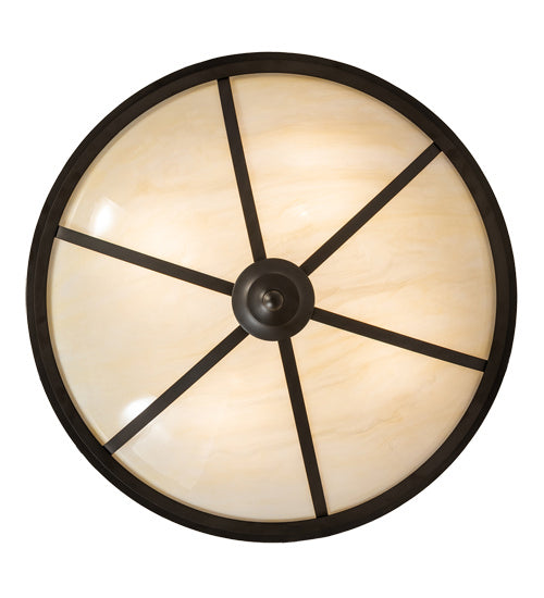 Meyda Tiffany 236171 Four Light Semi-Flushmount, Oil Rubbed Bronze