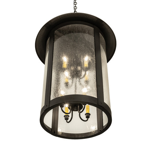 Meyda Tiffany 236791 Eight Light Pendant, Oil Rubbed Bronze