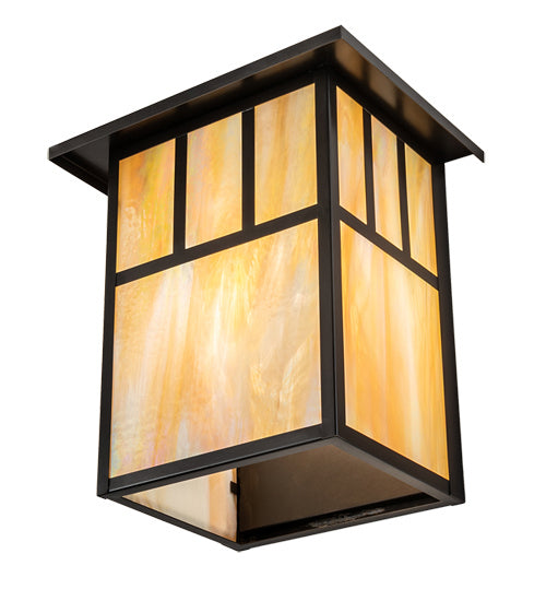 Meyda Tiffany 237258 One Light Wall Sconce, Craftsman Brown
