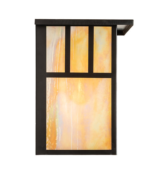 Meyda Tiffany 237258 One Light Wall Sconce, Craftsman Brown