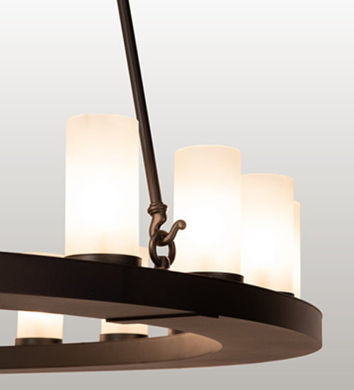 Meyda Tiffany 237331 21 Light Chandelier, Textured Black