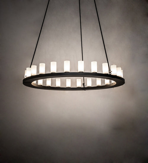Meyda Tiffany 237331 21 Light Chandelier, Textured Black