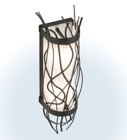 Meyda Tiffany 237484 Two Light Wall Sconce, White