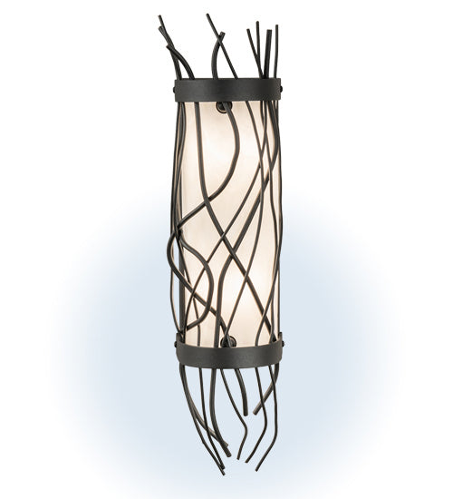 Meyda Tiffany 237484 Two Light Wall Sconce, White