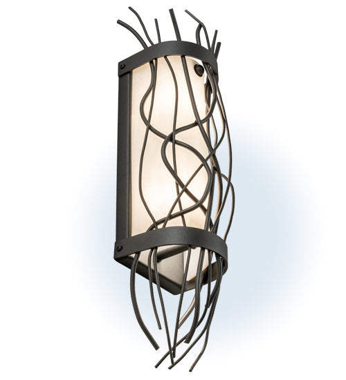 Meyda Tiffany 237484 Two Light Wall Sconce, White