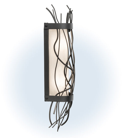 Meyda Tiffany 237484 Two Light Wall Sconce, White