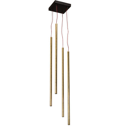 Meyda Tiffany 237504 Four Light Pendant, Oil Rubbed Bronze